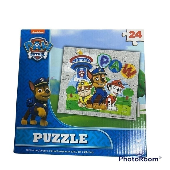 Paw Patrol 24 Piece Puzzle Chase Kids Toy - Picture 1 of 3